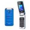 CELLULARE BRONDI FOX BLU CON APERTURA A CONCHIGLIA, DUAL SIM, DISPLAY 1.77", FOTOCAMERA